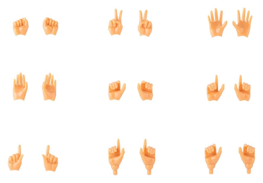 Megami Device M.S.G. Zubehör-Set Plastic Model Kits 1/1 09 Hand Set Skin Color E Image 1