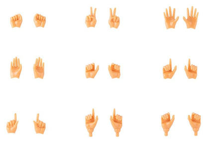 Megami Device M.S.G. Zubehör-Set Plastic Model Kits 1/1 09 Hand Set Skin Color E Image 1