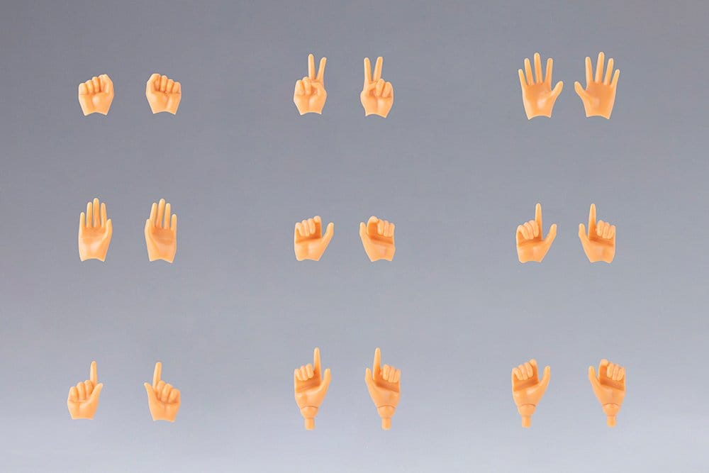 Megami Device M.S.G. Zubehör-Set Plastic Model Kits 1/1 09 Hand Set Skin Color E Image 2
