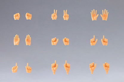 Megami Device M.S.G. Zubehör-Set Plastic Model Kits 1/1 09 Hand Set Skin Color E Image 2