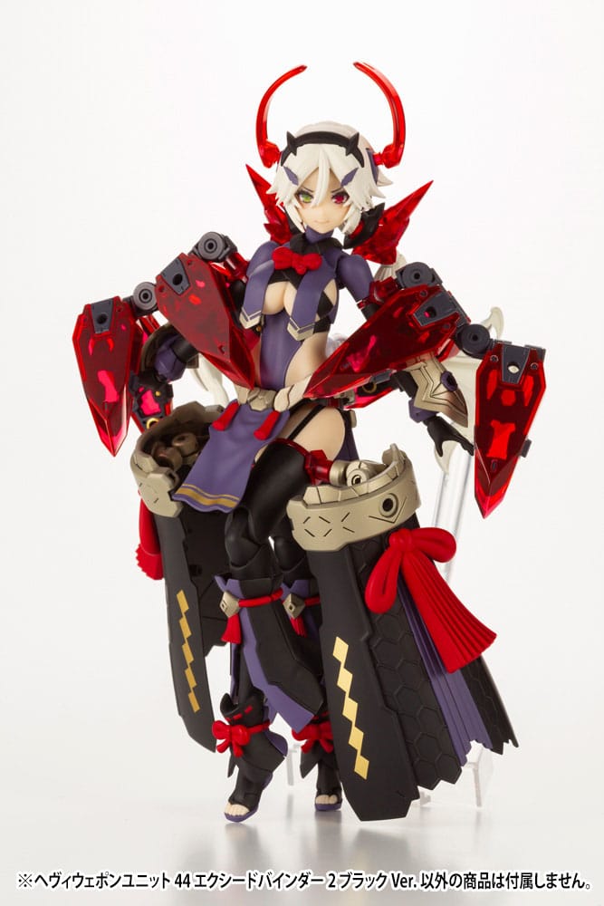 Kotobukiya M.S.G. Model Kit Zubehör-Set Heavy Weapon Unit 44 Exceed Binder 2 Black Ver. Image 8