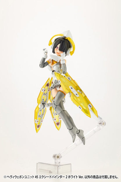 Kotobukiya M.S.G. Model Kit Zubehör-Set Heavy Weapon Unit 45 Exceed Binder 2 White Ver. Image 5