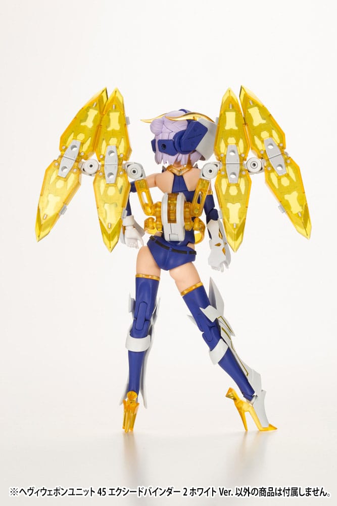 Kotobukiya M.S.G. Model Kit Zubehör-Set Heavy Weapon Unit 45 Exceed Binder 2 White Ver. Image 10