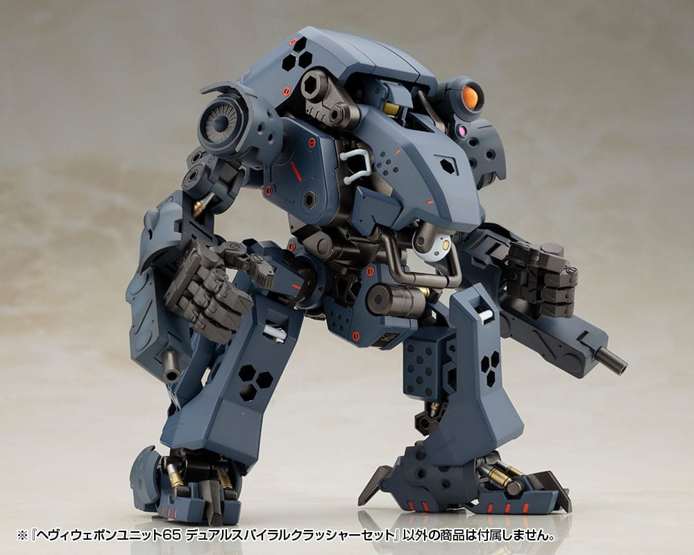 Kotobukiya M.S.G. Model Kit Heavy Weapon Unit 65 Dual Spiral Crusher Set Image 12