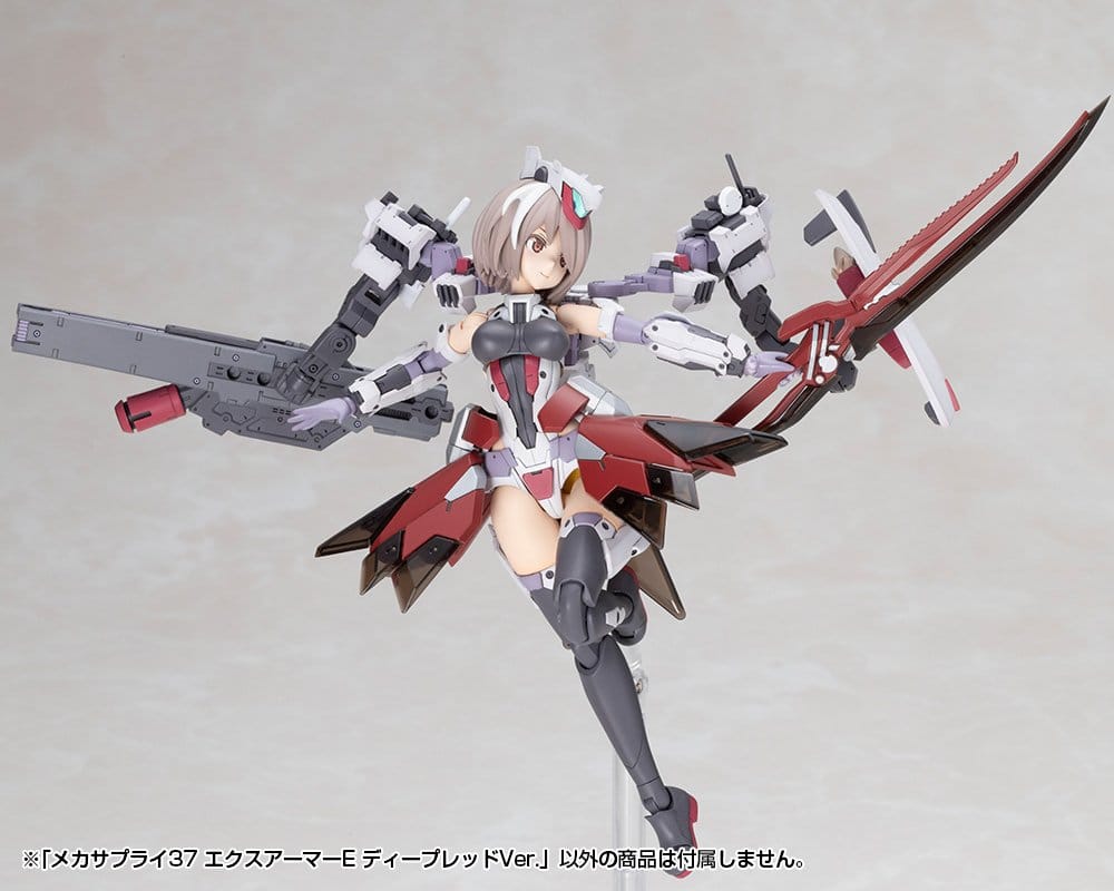 Kotobukiya M.S.G. Zubehör-Set für Plastic Model Kits Expansion Armor Type E Deep Red Ver. 6 cm Image 10