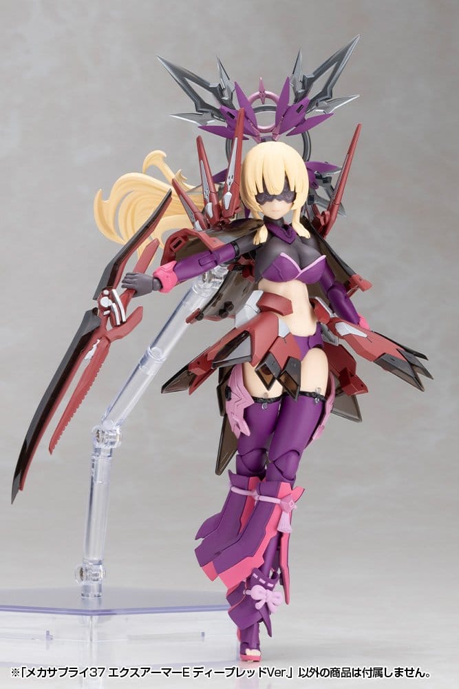 Kotobukiya M.S.G. Zubehör-Set für Plastic Model Kits Expansion Armor Type E Deep Red Ver. 6 cm Image 11