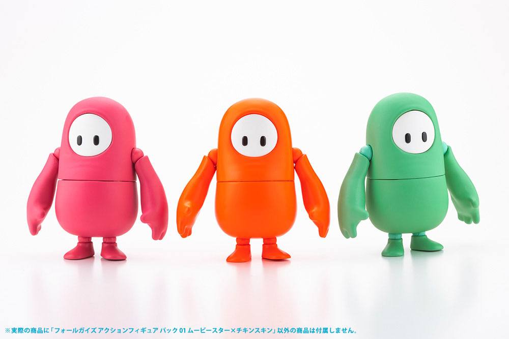 Fall Guys: Ultimate Knockout Actionfigur 1/20 Pack 01 Movie Star / Chicken Skin 8 cm Image 18