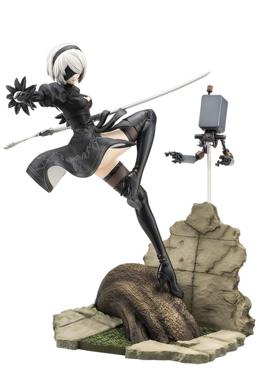 Nier:Automata Ver. 1.1a ARTFX J Statue 1/8 2B 24 cm Image 1