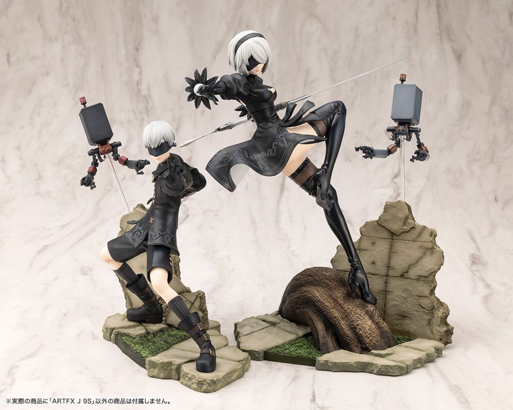 Nier:Automata Ver. 1.1a ARTFX J Statue 1/8 9S 18 cm Image 12