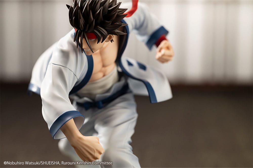 Rurouni Kenshin ARTFXJ Statue 1/8 Sanosuke Sagara 18 cm Image 4