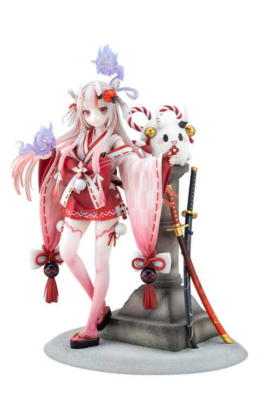 Hololive Production PVC Statue 1/7 Nakiri Ayame Shrine Maiden Fortune Outfit Ver. 26 cm Image 1