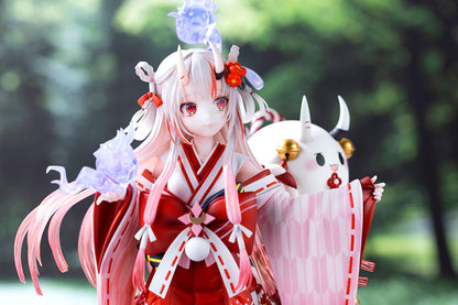 Hololive Production PVC Statue 1/7 Nakiri Ayame Shrine Maiden Fortune Outfit Ver. 26 cm Image 7