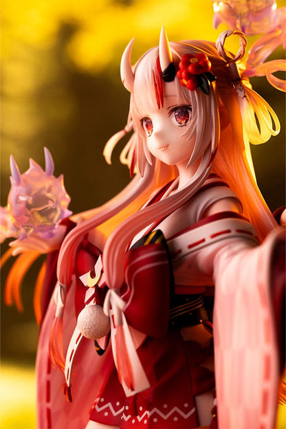 Hololive Production PVC Statue 1/7 Nakiri Ayame Shrine Maiden Fortune Outfit Ver. 26 cm Image 8