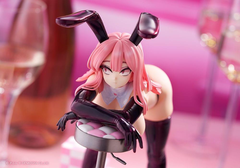 Original Character Trick Bunnies PVC Statue 1/7 Standing Bunny Illustration by Kafun 24 cm Image 4
