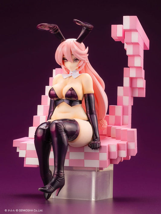 Original Character Trick Bunnies PVC Statue 1/7 Sitting Bunny Illustration by Kafun 24 cm Image 1