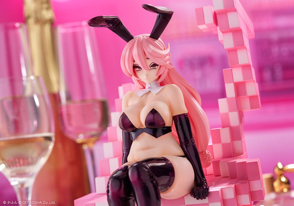 Original Character Trick Bunnies PVC Statue 1/7 Sitting Bunny Illustration by Kafun 24 cm Image 3