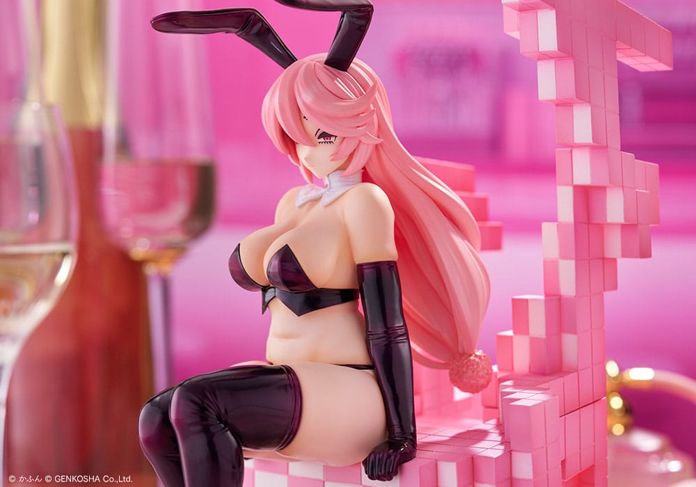 Original Character Trick Bunnies PVC Statue 1/7 Sitting Bunny Illustration by Kafun 24 cm Image 5