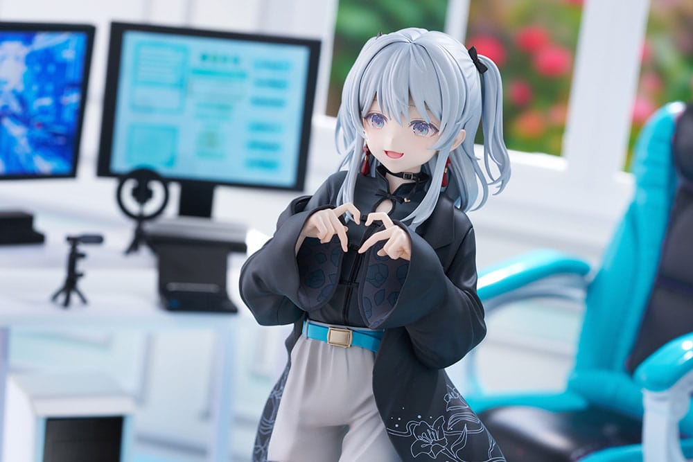 VTuber PVC Statue 1/7 Tororo Nekomugi 24 cm Image 4