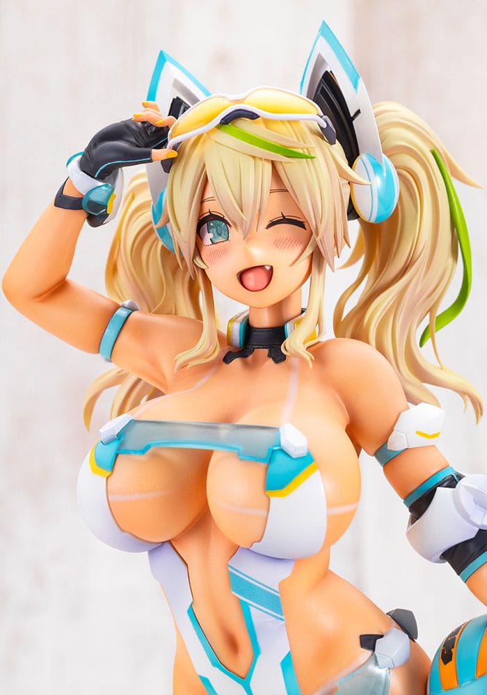 Phantasy Star Online 2 PVC Statue 1/6 Summer Color Gene Summer Vacation 31 cm Image 5