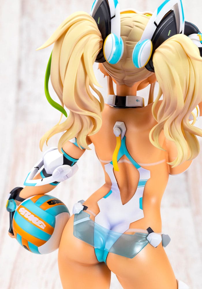 Phantasy Star Online 2 PVC Statue 1/6 Summer Color Gene Summer Vacation 31 cm Image 6