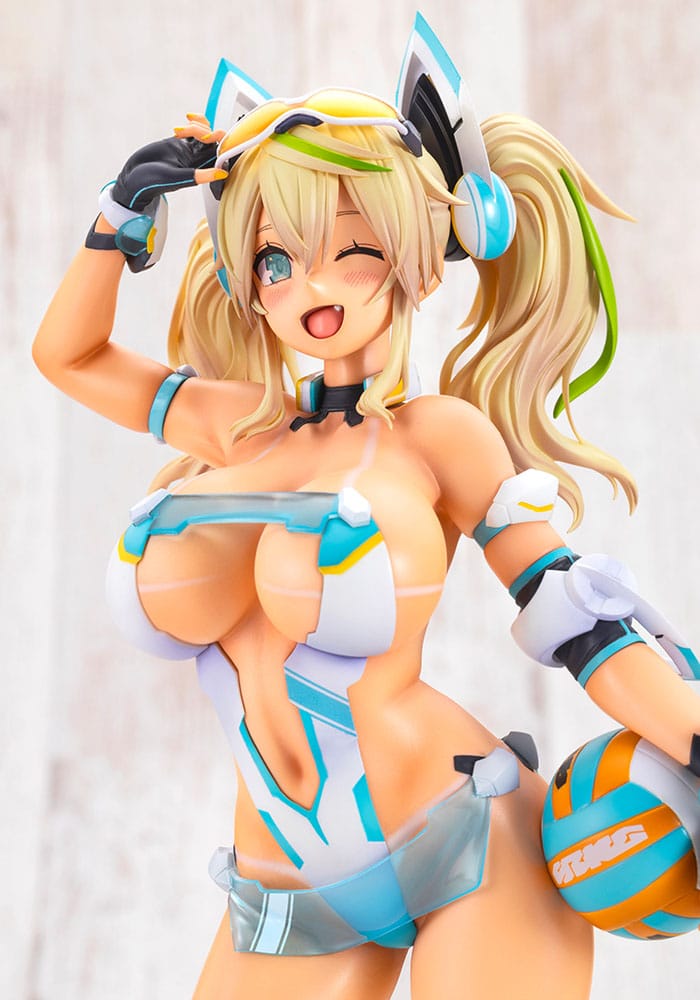 Phantasy Star Online 2 PVC Statue 1/6 Summer Color Gene Summer Vacation 31 cm Image 7