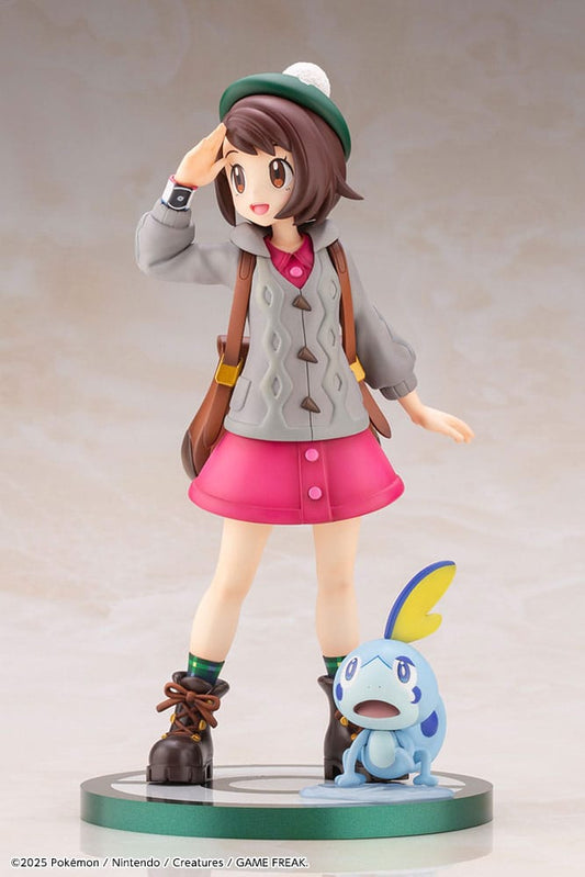 Pokémon ARTFXJ Statue 1/8 Gloria & Memmeon 21 cm Image 1