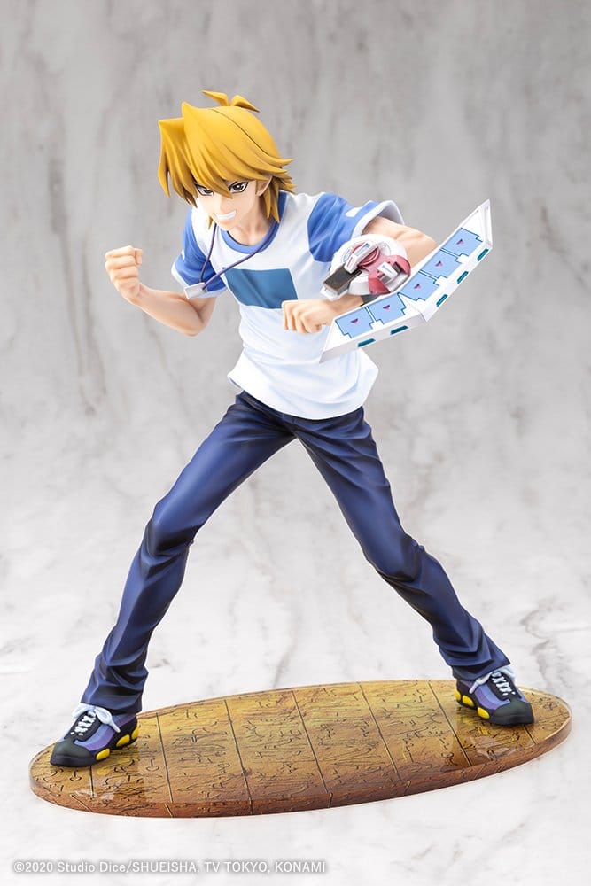 Yu-Gi-Oh! ARTFX J PVC Figur 1/7 Katsuya Jonouchi (Joey Wheeler) Passionate Duelists 22 cm Image 2