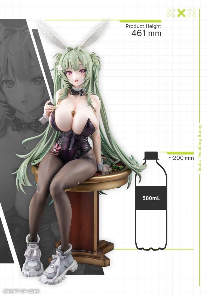 Goddess of Victory: Nikke PVC Figur 1/4 Soda: Twinkling Bunny 47 cm Image 21