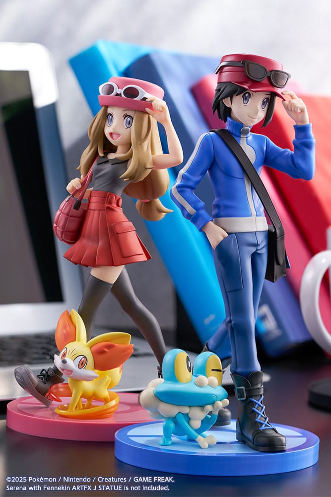 Pokémon ARTFXJ Statue 1/8 Calem & Froxy 20 cm Image 24