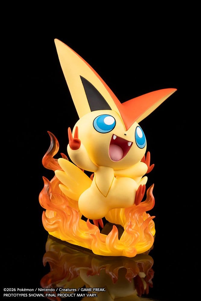 Pokémon ARTFX J PVC Figur 1/8 Hilbert with Victini 20 cm Image 11