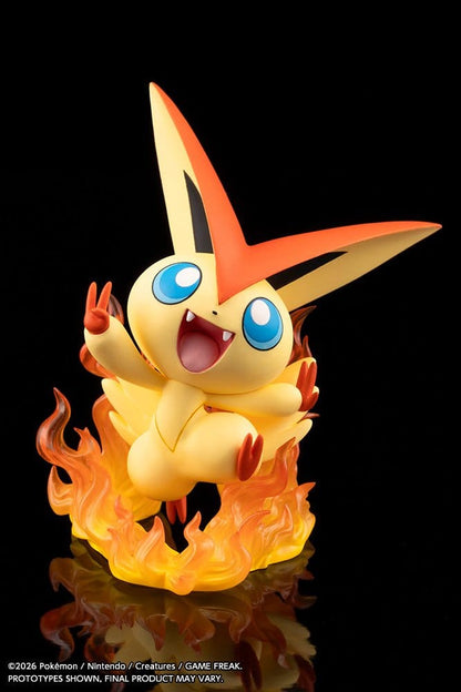 Pokémon ARTFX J PVC Figur 1/8 Hilbert with Victini 20 cm Image 12