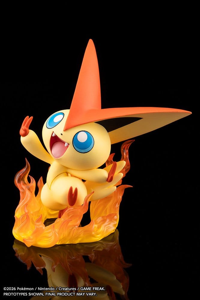 Pokémon ARTFX J PVC Figur 1/8 Hilbert with Victini 20 cm Image 13