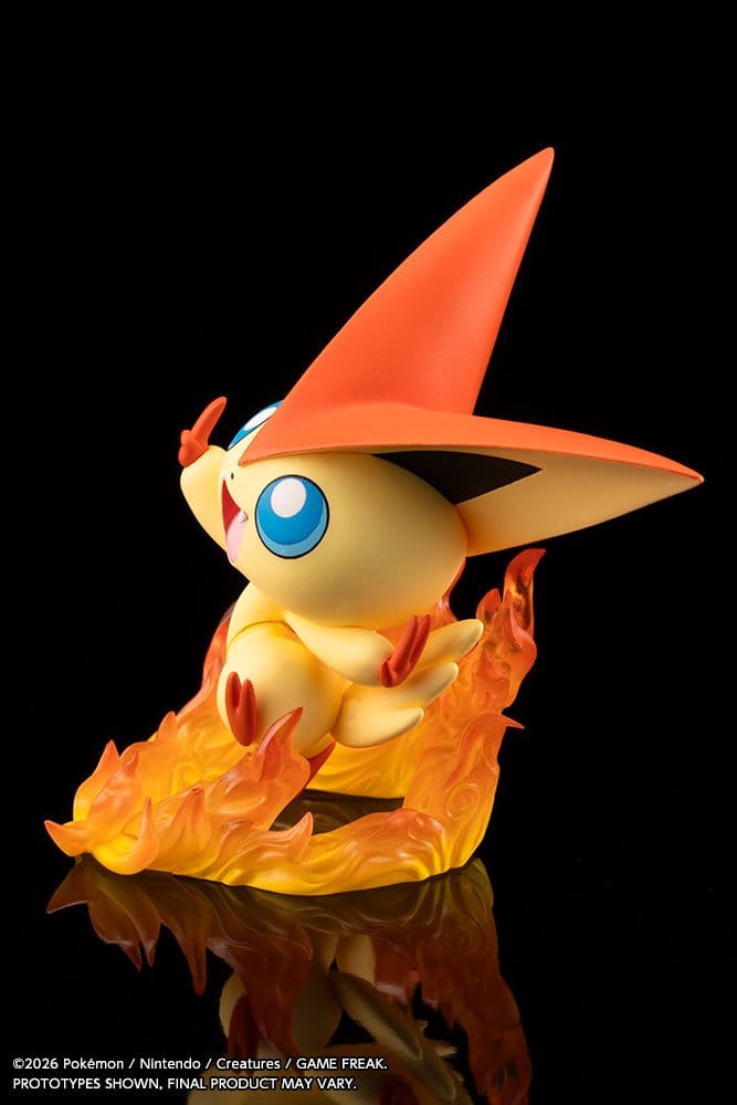 Pokémon ARTFX J PVC Figur 1/8 Hilbert with Victini 20 cm Image 14
