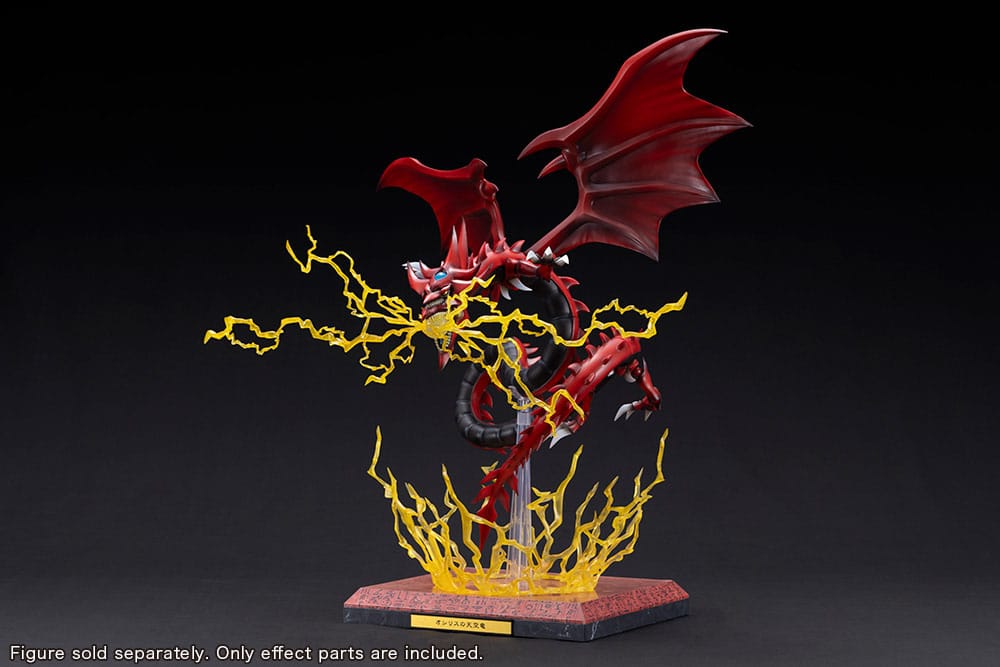 Yu-Gi-Oh! PVC Statuen Zubehör Slifer the Sky Dragon Egyptian God Expansion Parts Set Image 3