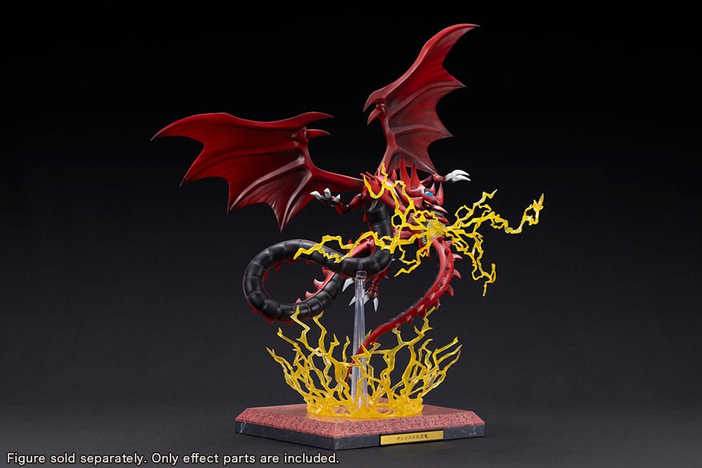 Yu-Gi-Oh! PVC Statuen Zubehör Slifer the Sky Dragon Egyptian God Expansion Parts Set Image 4