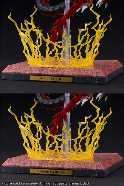 Yu-Gi-Oh! PVC Statuen Zubehör Slifer the Sky Dragon Egyptian God Expansion Parts Set Image 10