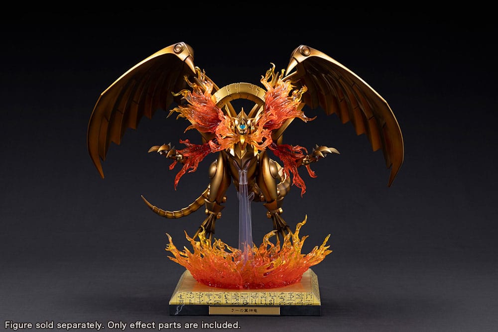 Yu-Gi-Oh! PVC Statuen Zubehör The Winged Dragon of Ra Egyptian God Expansion Parts Set Image 2