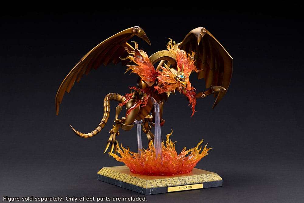 Yu-Gi-Oh! PVC Statuen Zubehör The Winged Dragon of Ra Egyptian God Expansion Parts Set Image 4