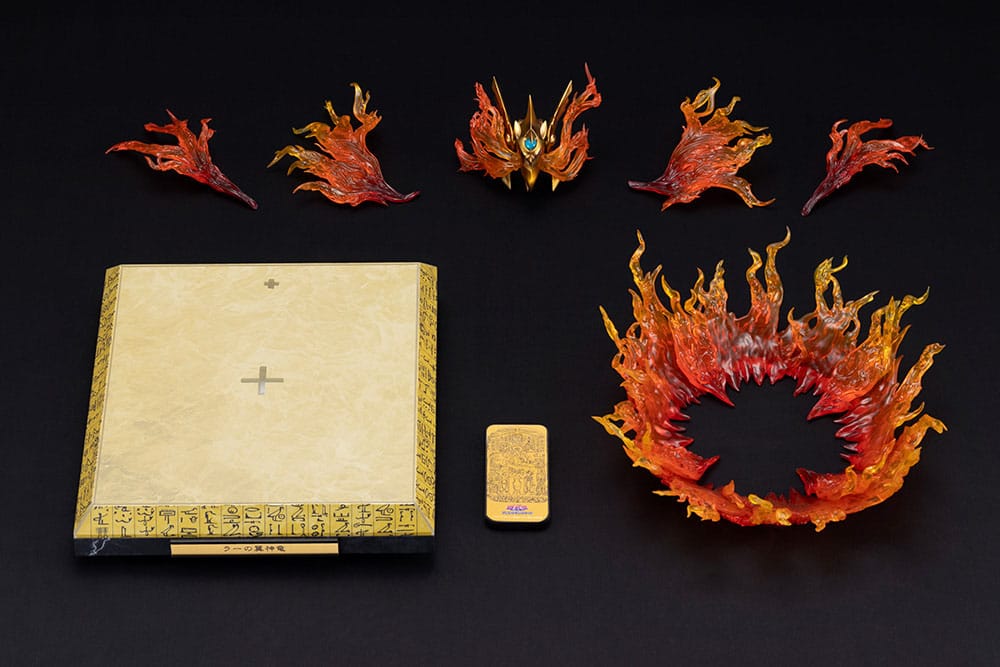Yu-Gi-Oh! PVC Statuen Zubehör The Winged Dragon of Ra Egyptian God Expansion Parts Set Image 11