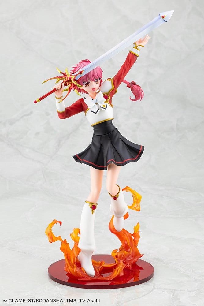Magic Knight Rayearth PVC Figur 1/7 Hikaru Shidou 29 cm Image 5