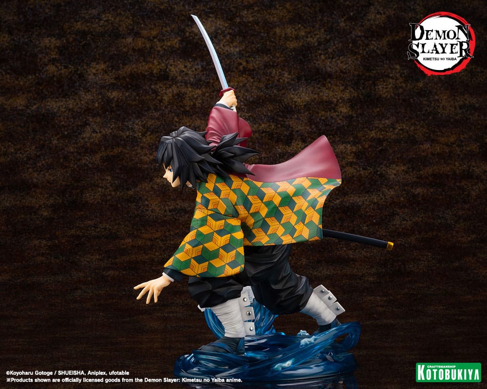 Demon Slayer: Kimetsu no Yaiba ARTFXJ Statue 1/8 Giyu Tomioka 21 cm Image 4