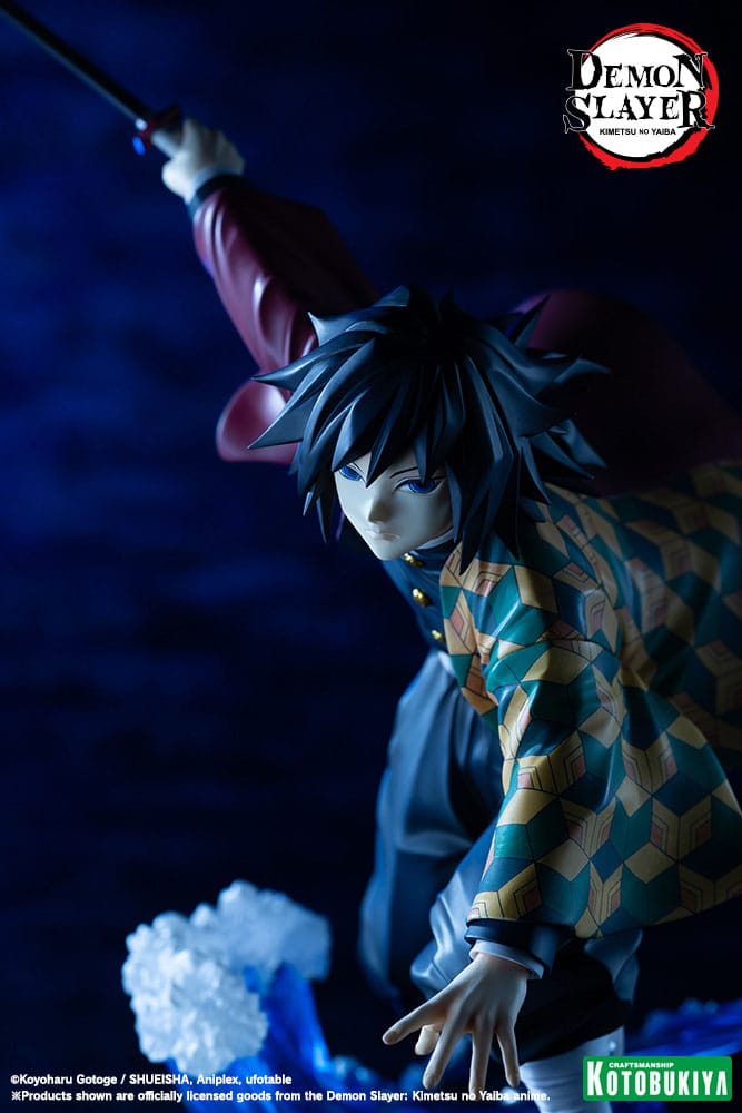Demon Slayer: Kimetsu no Yaiba ARTFXJ Statue 1/8 Giyu Tomioka 21 cm Image 13