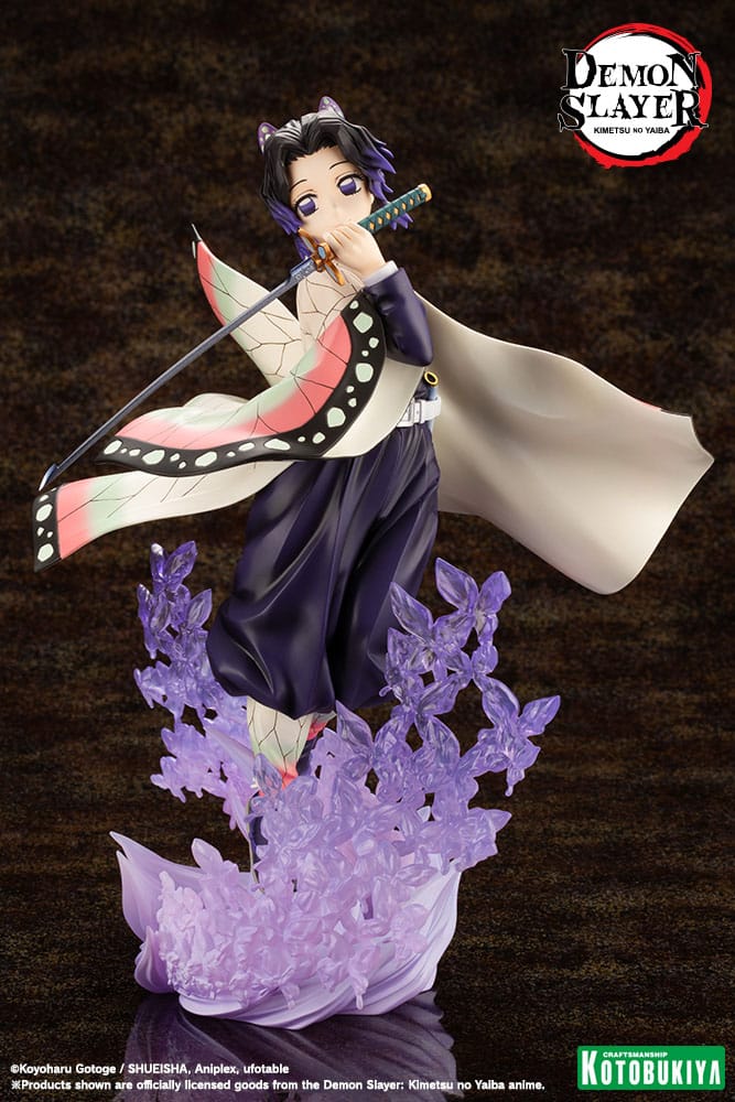 Demon Slayer: Kimetsu no Yaiba ARTFXJ Statue 1/8 Shinobu Kocho 25 cm Image 3