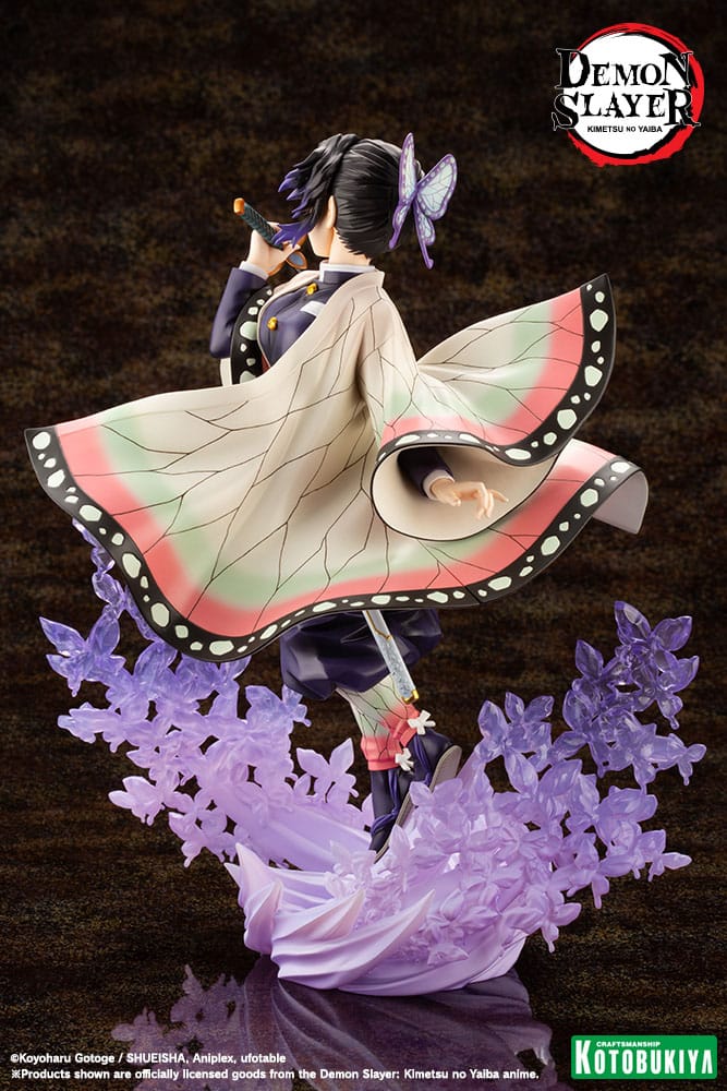 Demon Slayer: Kimetsu no Yaiba ARTFXJ Statue 1/8 Shinobu Kocho 25 cm Image 5