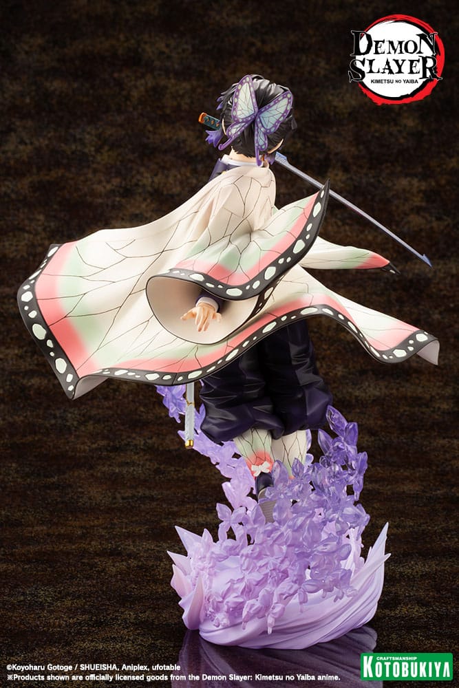 Demon Slayer: Kimetsu no Yaiba ARTFXJ Statue 1/8 Shinobu Kocho 25 cm Image 6