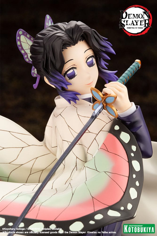Demon Slayer: Kimetsu no Yaiba ARTFXJ Statue 1/8 Shinobu Kocho 25 cm Image 8