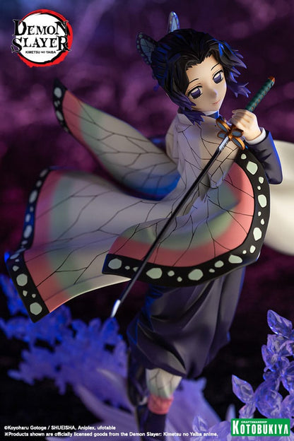 Demon Slayer: Kimetsu no Yaiba ARTFXJ Statue 1/8 Shinobu Kocho 25 cm Image 12