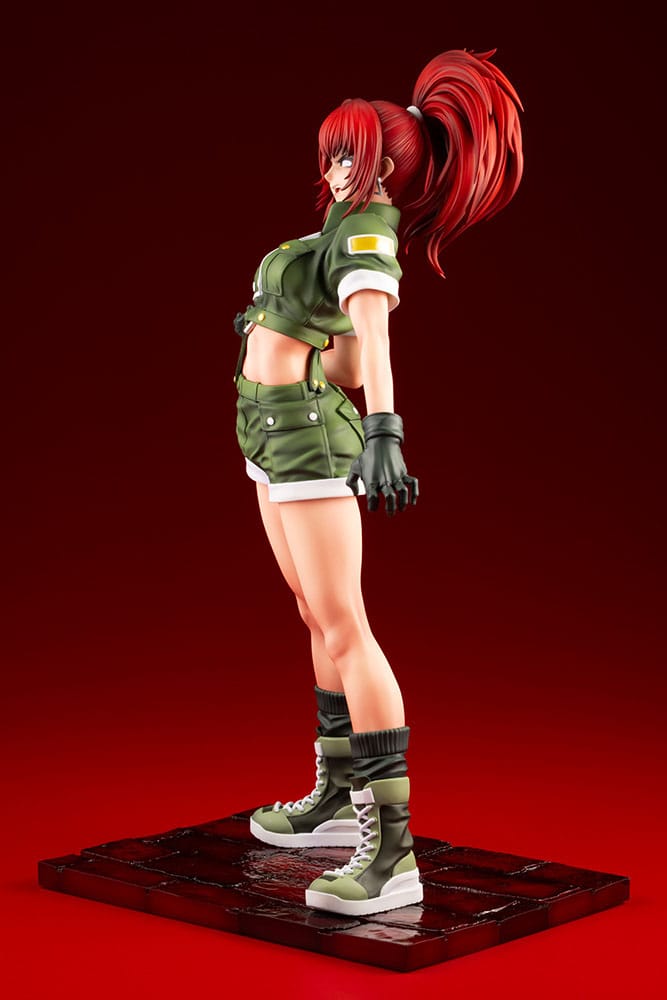 The King of Fighters '97 Bishoujo PVC Statue 1/7 Orochi Leona 23 cm Image 4
