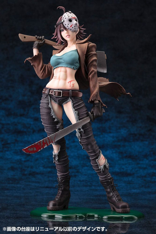 Freddy vs. Jason Bishoujo PVC Statue 1/7 Jason Voorhees 2nd Edition 24 cm Image 2