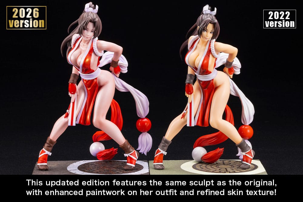 The King of Fighters '98 Bishoujo PVC Statue 1/7 SNK Mai Shiranui Ex 21 cm Image 9